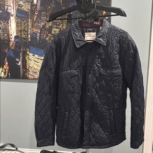 Men's Quilted Jacket - Black